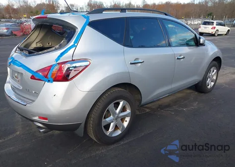 2010 Nissan Murano Sl from USA, damaged, VIN JN8AZ1MW3AW117668